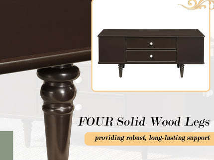 Modern Rectangle Coffee Table With Four Drawers