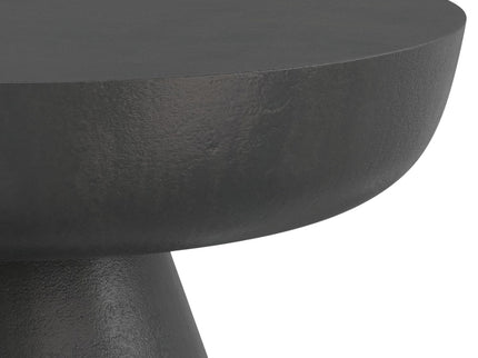 Charmaine - Cast Aluminum Coffee Table - Black