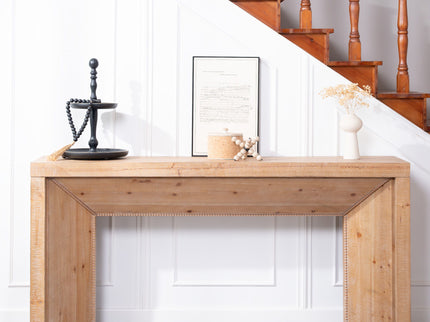 Console Table, Entryway Table - Antique Natural / Light Natural / Natural