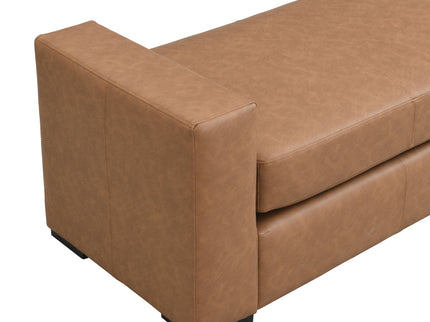 Ottoman With Unique Armrest Design For Living Spaces