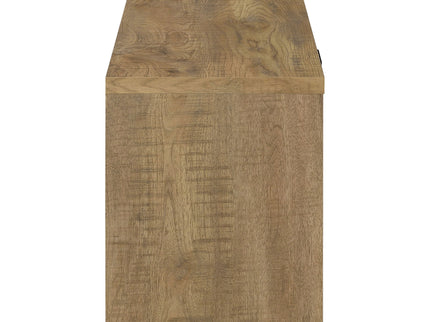 Noriega - 4 Door 60" TV Stand With Hidden Storage - Mango Color