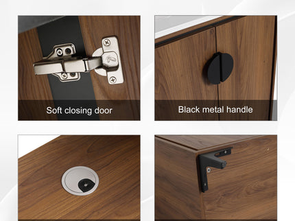 Modern Bathroom Vanity With Top Sink, Engineered Wood Storage Cabinet