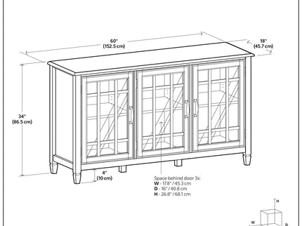 Connaught - Traditional Buffet Cabinet