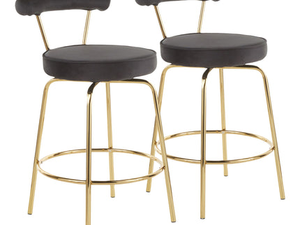 Rhonda - Glam Counter Stool (Set of 2)