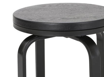Modern Industrial Counter Stool Set With Swivel Function