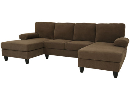 U-Shaped Sofa With Dual Chaise