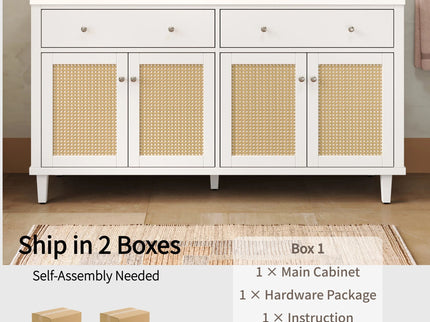 Bathroom Vanity With Double Sink, Large Storage Space
