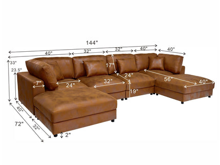 Modular Sectional With Removable Cushions