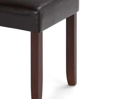 Acadian - Parson Dining Chair (Set of 2) - Tanners Brown