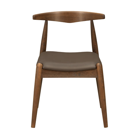 Dining Chairs With Ergonomic Backrest (Set of 2)
