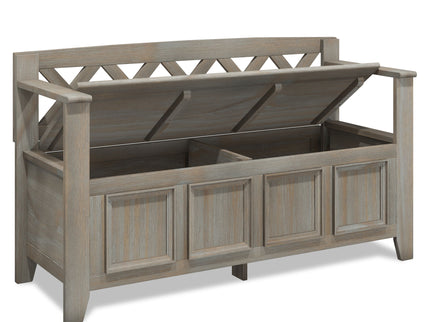 Amherst - Handcrafted Entryway Storage Bench