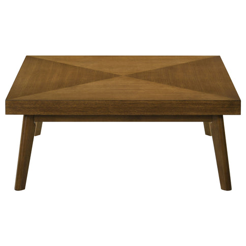 Aidan - 2 Piece Square Coffee And End Table Set - Walnut