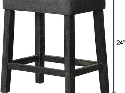 Transitional Backless Counter Stool (Set of 2)
