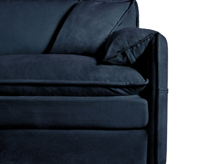 Modern Comfy Deep Seat Modular Sectional Sofa Cloud Couch With Ottoman