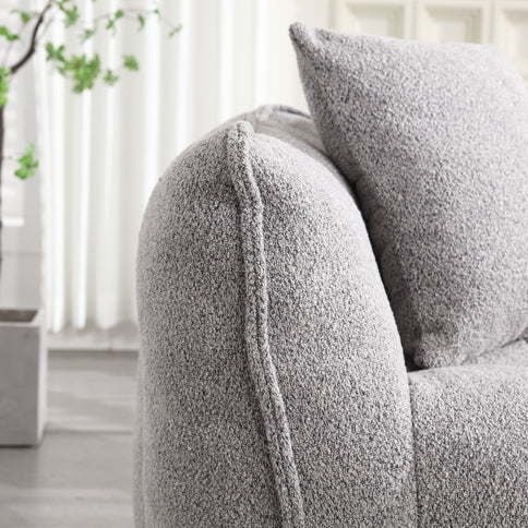 Cozy Beanbag Chair With High Resilience Foam Core For 2