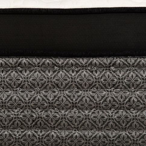 Premium 16" Queen Size Hybrid Mattress In A Box Plush Gel Memory Foam Top With Cooling Technology - Gray / White