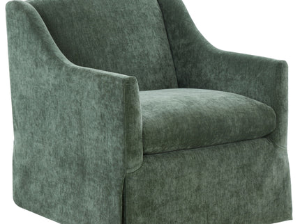 Luisa - Skirted Swivel Accent Chair