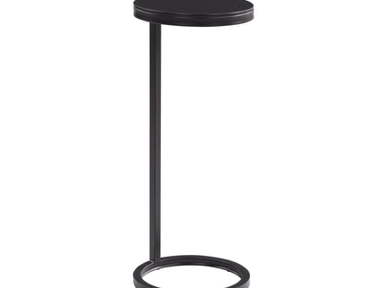 Yancey - Round Accent Table - Antique Bronze