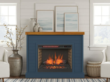 48" Fireplace With Mantel