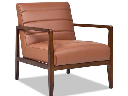 Kenneth - Modern Transitional Lounge Accent Chair - Brown