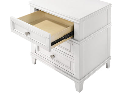 3 Drawer Nightstand With USB