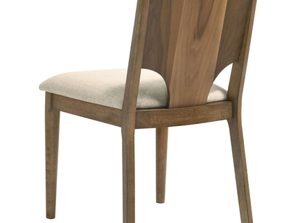 Graham - Upholstered Dining Side Chair (Set of 2) - Walnut