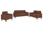 Dark Brown / 3 Pc. Sofa, Loveseat, Chair