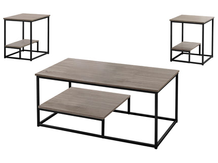 Table Set, Coffee, End, Side, Accent, Living Room, Contemporary & Modern (Set of 3)