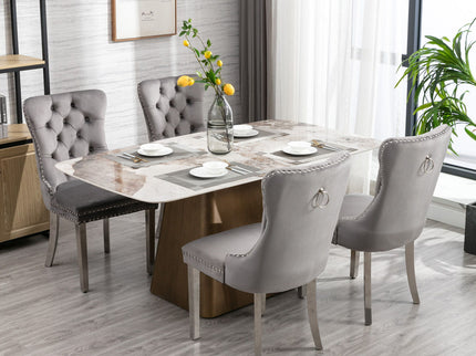 Nikki - Contemporary Upholstered Dining Chair (Set of 2)