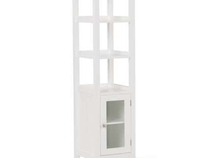 Acadian - Bath Storage Tower - Pure White