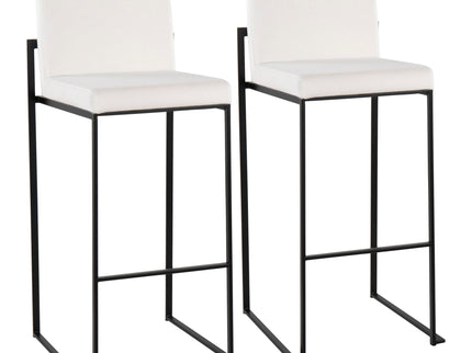 Fuji - Contemporary High Back Barstool Elegant Design