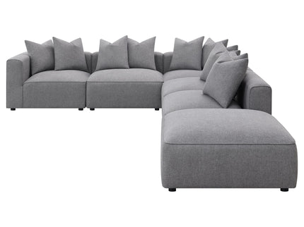 Amherst - Modular Sectional With Cushions - Gray