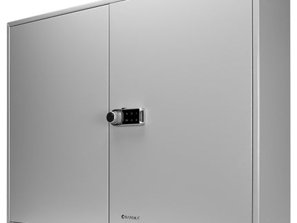 400 Keys Adjustable Key Lock Box With Digital Lock - Gray
