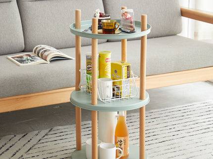 Storage Shelf, 360° Rotating Bookshelf, Bookcase With Large-Capacity Storage Space, Multifunctional Storage Rack, Compact Design For Living Room