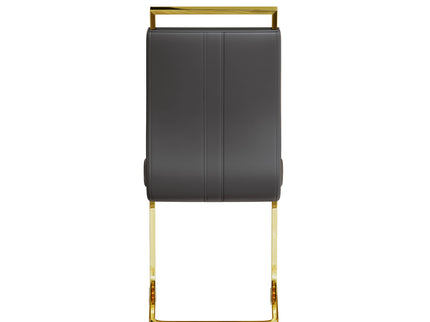 Side Dining Room Chair, Padded Seat High Back