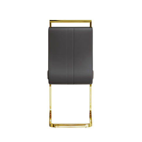 Side Dining Room Chair, Padded Seat High Back