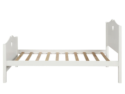 Platform Bed With Slat Support And Headboard And Footboard