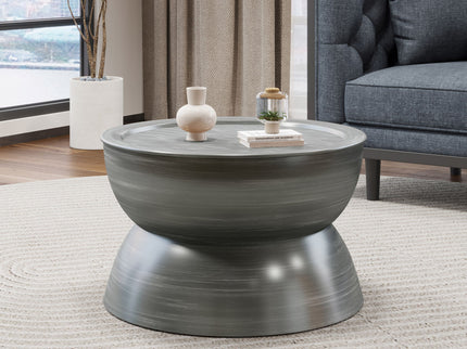 Sparling - Modern Iron Hourglass Coffee Table