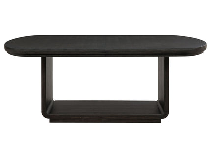 Bangor - Extension Dining Table With Pedestal Base - Black