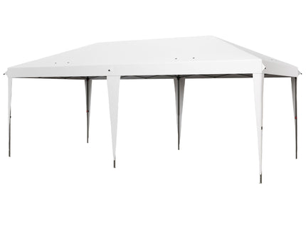 Outsunny - 10' x 19.2' Pop Up Canopy Tent, Heavy Duty Tent For Parties, Outdoor Instant Gazebo Sun Shade Shelter With Carry Bag For Catering, Events, Wedding, Backyard Bbq