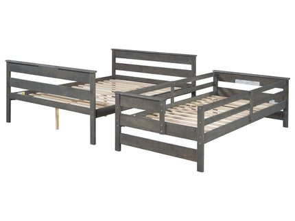 Detachable Design Bunk Bed With Ladder