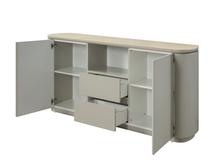 Ingram - Ceramic Top Server - Light Gray