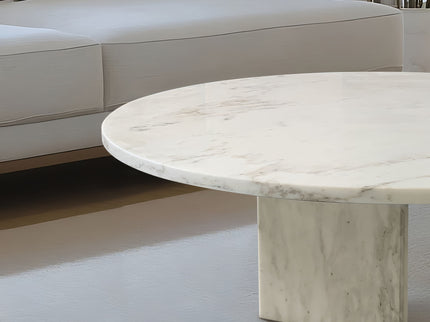 Luxury Coffee Table With Unique Veining, Unique Stone Design