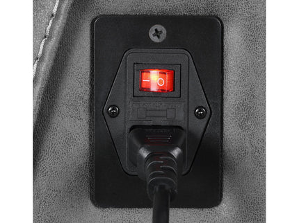 Barton - Upholstered Power Reclining Sectional Sofa - Gray