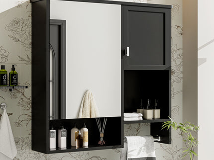 Modern Wall Mounted Bathroom Medicine Cabinet, Bathroom Wall Storage Cabinet With Mirror