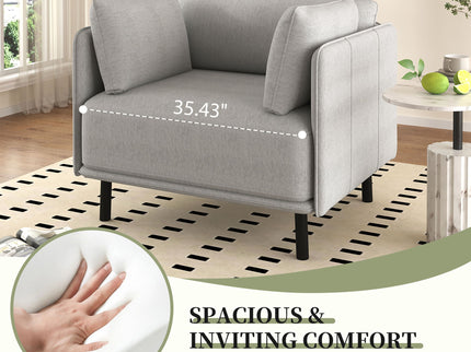 Vintage Modern Aesthetic Appeal Lounge Chair