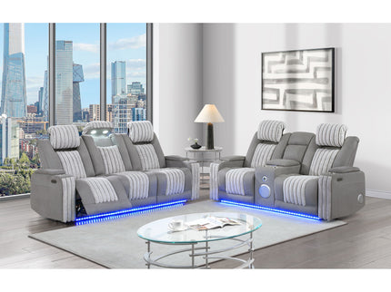Duran - Power Reclining Sofa With Power Headrest