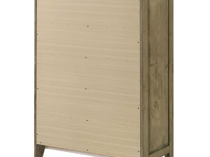 Pelton - 5 Drawer Chest - Oak