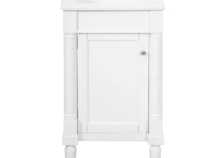 French Style Bathroom Cabinet With Sink, Adjustable Shelf