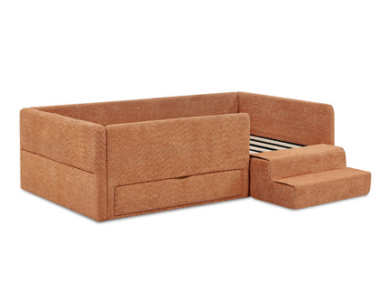 Safe Kids Bed With Guardrails And Storage